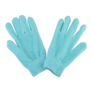 GeLuscious Moisturizing Glove Terrycloth Turquoise/Pink 1/Pr