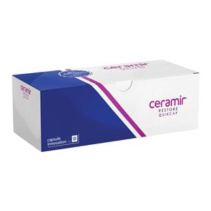 Ceramir Restore Glass Ionomer Bioceramic A2 Opaque QuikCap Refill 20/Bx