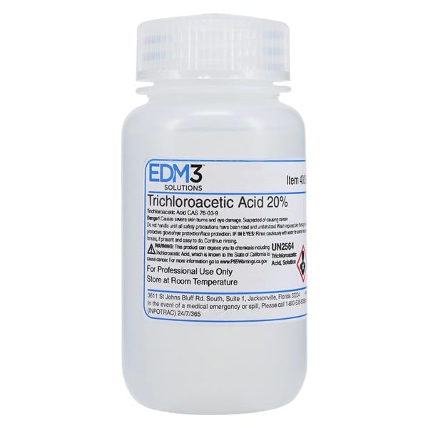 Acid Trichloroacetic 20% 4oz Ea