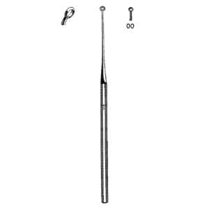 Buck Ear Curette Stainless Steel Non-Sterile Reusable Ea