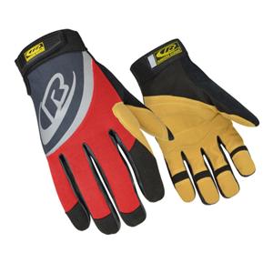 Ringers Leather / Kevlar Rope Rescue Gloves XX Large Red