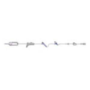 Amsafe IV Administration Set Needleless 2 Y-Injection Sites 89" 60Drp 16mL 50/Ca