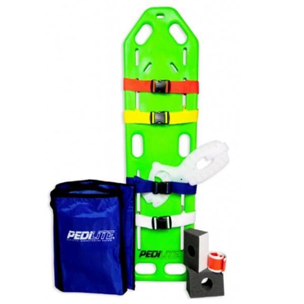 Pedi-Lite Spine Board Neon Green Pediatric