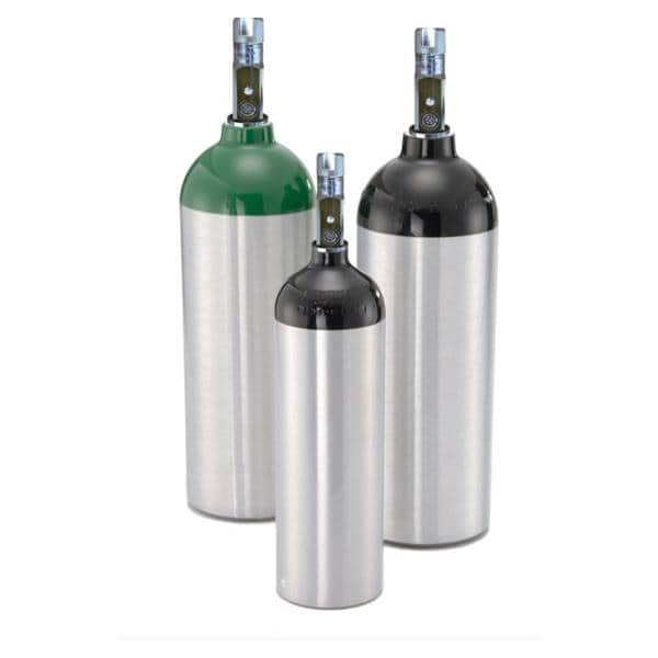 Oxygen Cylinder Gray