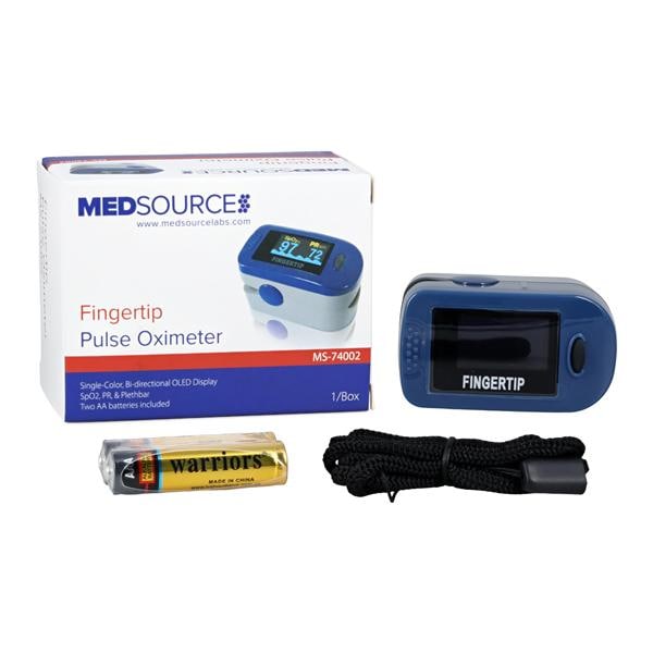 Pulse Oximeter Adult AAA Battery Ea