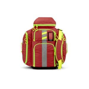 G3 Perfusion EMS Backpack 22x8x10" Red Zipper Closure Shoulder Strap