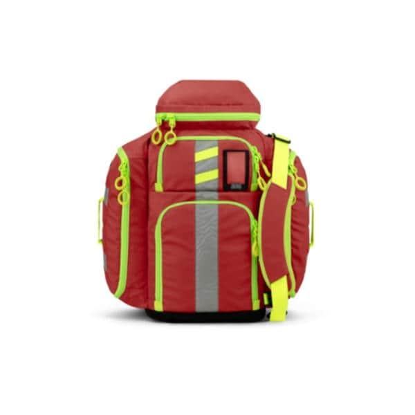 G3 Perfusion EMS Backpack 22x8x10" Red Zipper Closure Shoulder Strap