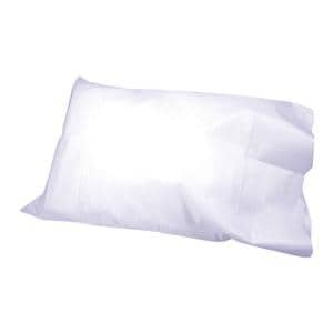 Pillowcase 23 in x 30 in Tissue / Poly White Disposable 100/Ca