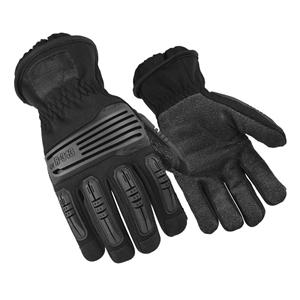 Ringers Kevlar / Flexible Thermoplastic Rubber Extrication Impact Gloves XL Blk