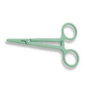 Hemostatic Forcep Straight 5" Plastic Non-Sterile 10/Pk