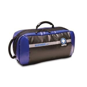 Responder Pro Bag Trm/Med 23x10x11" Blk/Blu Reinf Zpr Fld Prf Tp & Sde Hndl Ea