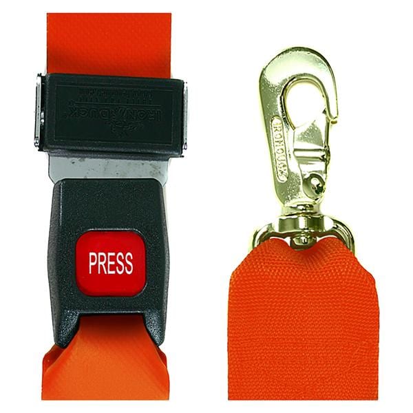 Pro-Lite Restraint Strap Nylon 2 Piece Metal Buckle, Fixed Speed Clip Ea