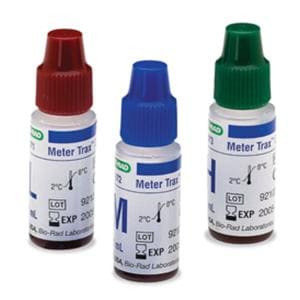 Meter Trax Glucose/ Hemoglobin/ Hematocrit Level 1-3 Control 6x2ml/Pk