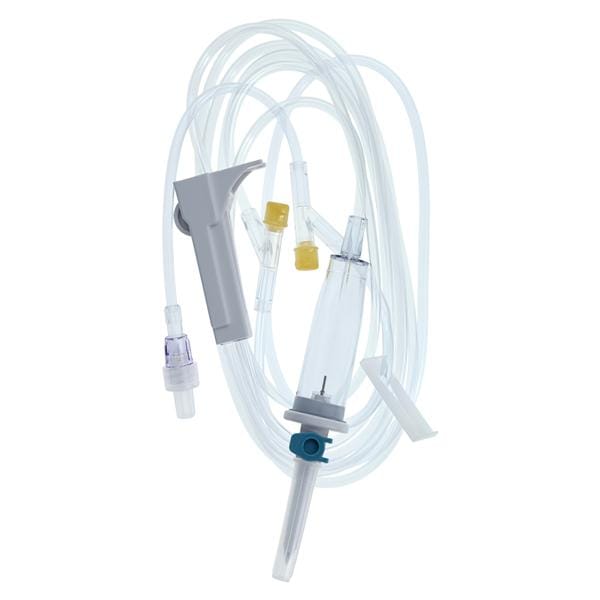 IV Administration Set 2 Injection Sites: 28", 6" 106" 60 Drops/mL 19mL Ea