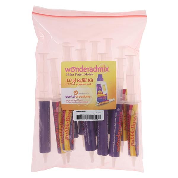 Wonderadmix Bubble Buster 3.0 Gallon Refill Kit