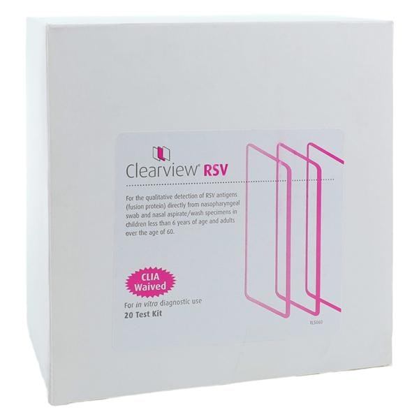 Clearview RSV Test Kit CLIA Waived 20/Bx