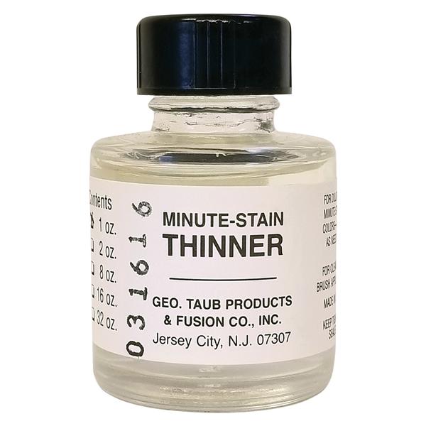 Minute-Stain Denture Accessories Thinner 1oz/Bt