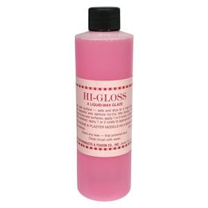 Hi-Gloss Liquid Model Wax Gloss 32oz/Ea