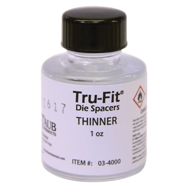 Tru-Fit Die Spacer Thinner 1oz/Bt