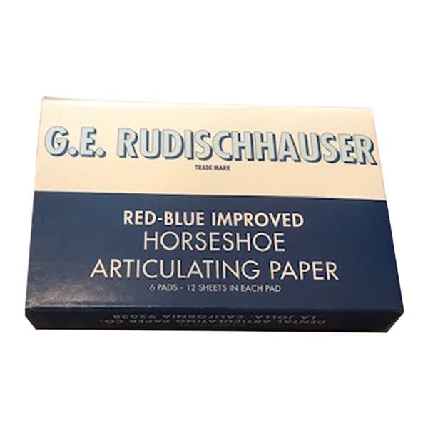 Articulating Paper Red / Red Horseshoe Double Sided Booklet 6Bks/Bx