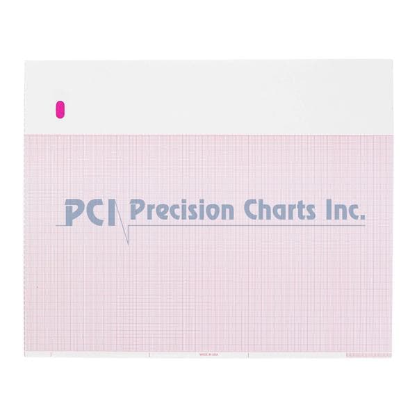 GE Marquette ECG/EKG Recording Paper New 1 Pad, 10 EA/CA