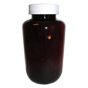 Packer Bottle HDPE 275cc Amber Reusable Non-Sterile 168/Ca