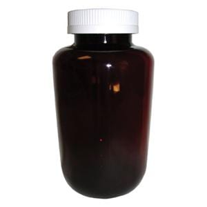 Packer Bottle HDPE 400cc Amber Reusable Non-Sterile 126/Ca