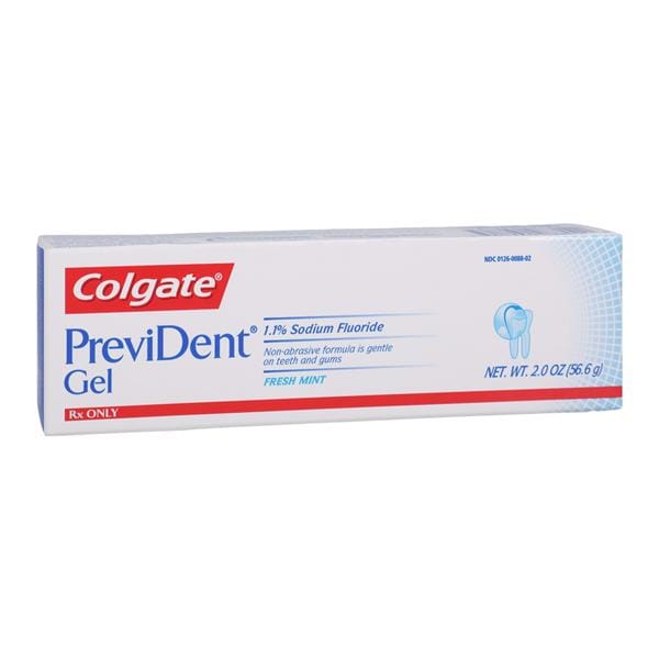 Colgate PreviDent Brush-On Gel Gel Rx Only 1.1% NaF Fresh Mint 2oz/Tb