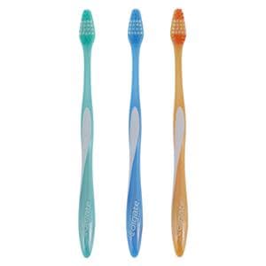 Colgate Wave Toothbrush Adult Compact Soft Assorted Colors 6/Bx