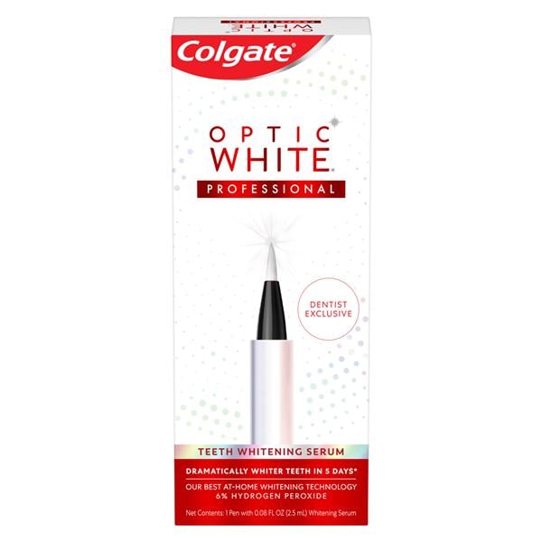 Colgate Optic White Take Home Tooth Whitening 6% Hydrogen Peroxide Ea