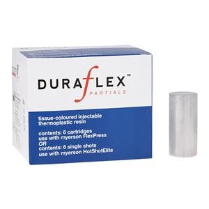 DuraFlex Denture Resin Cartridge Pink Small 6/Pk