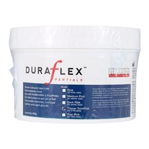 DuraFlex Denture Resin Jar Tissue Tone Pink 400Gm/Jr