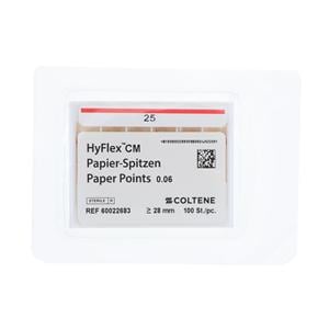 Hyflex CM Absorbent Points Size #25 0.06 100/Pk