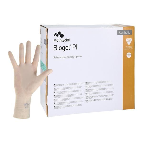 Biogel Polyisoprene Surgical Gloves 6.5 Straw, 4 BX/CA