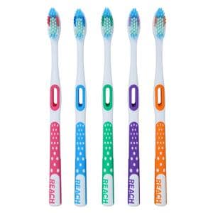 REACH Total Care Manual Toothbrush Adult Compact Soft #9223 6/Pk, 12 PK/CA