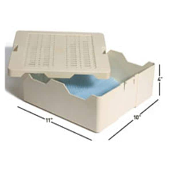 Aptimax Instrument Tray 11x10x4" 2/Ca