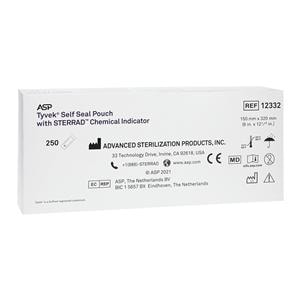 Tyvek Sterilization Pouch Self Seal 6 in x 12.5 in 250/Bx, 2 BX/CA