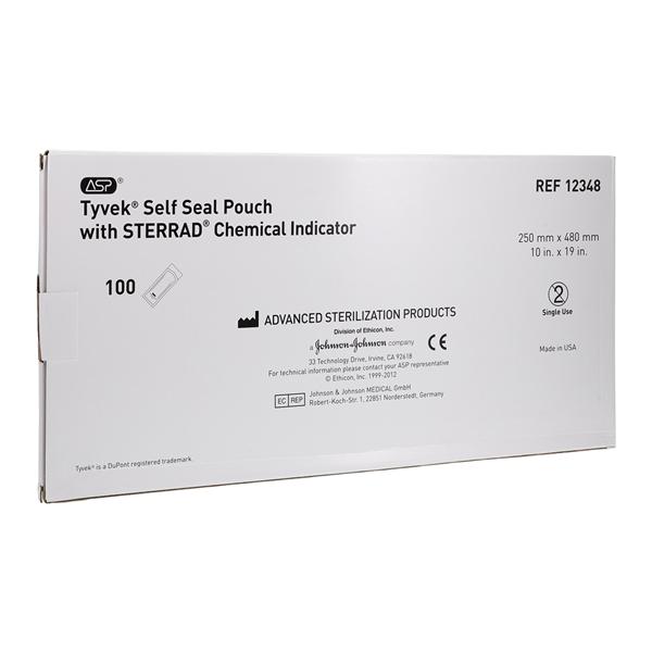 Tyvek Sterilization Pouch Self Seal 10 in x 19 in 100/Bx, 4 BX/CA