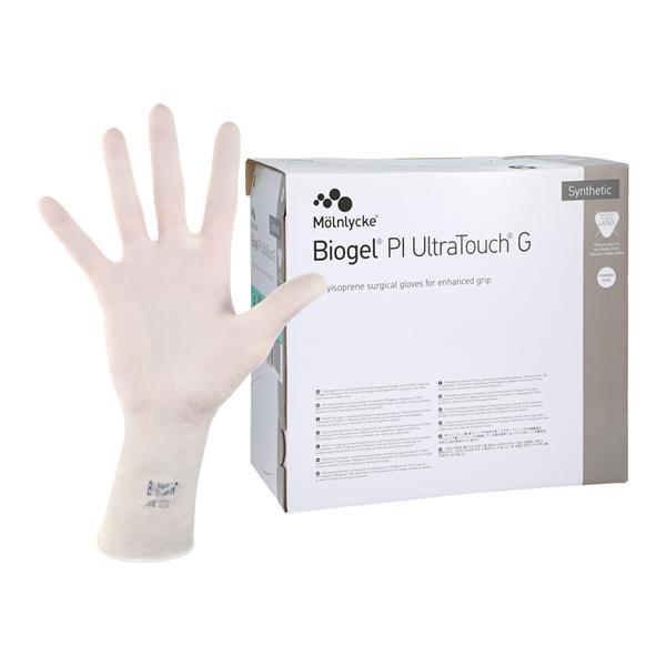 Biogel PI Ultratouch G Polyisoprene Surgical Gloves 6 Straw, 4 BX/CA