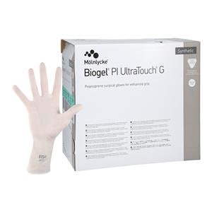 Biogel PI Ultratouch G Polyisoprene Surgical Gloves 7 Straw, 4 BX/CA