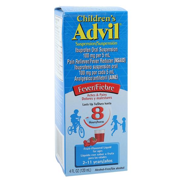 Advil Children NSAID Suspension 100mg/5mL Fruit 4oz/Bt, 36 EA/CA