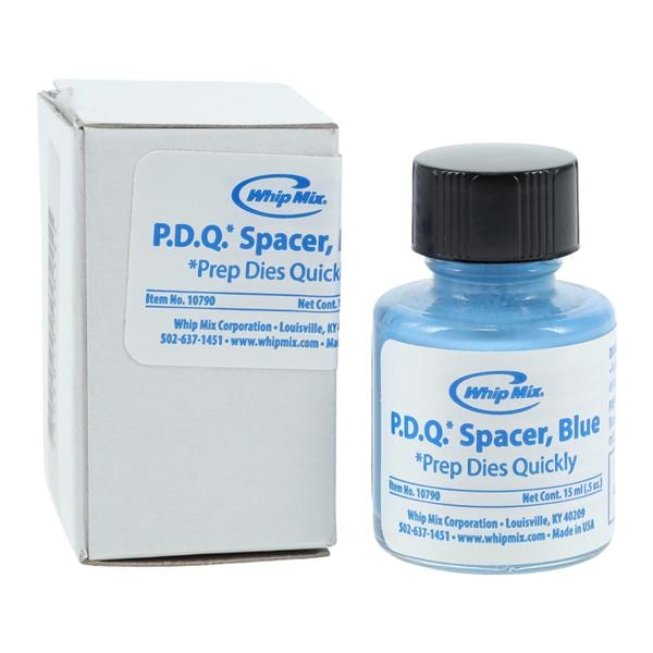 PDQ Die Spacer Blue 1/2oz/Bt