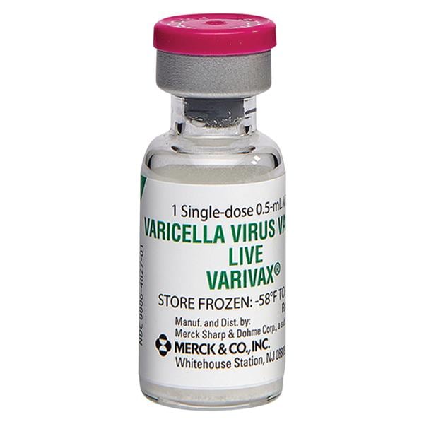 Varivax Chickenpox Injectable 0.5mL SDV 10/Pk