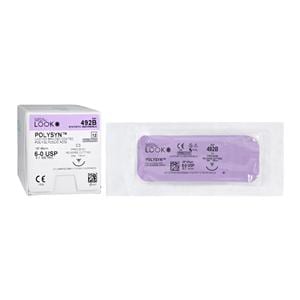 Polysyn Suture 6-0 18" Polyglycolic Acid Braid C-3 Undyed 12/Bx