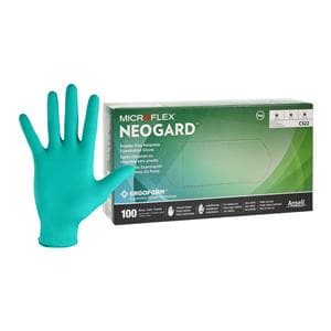 Neogard Chloroprene Exam Gloves Medium Green Non-Sterile, 10 BX/CA