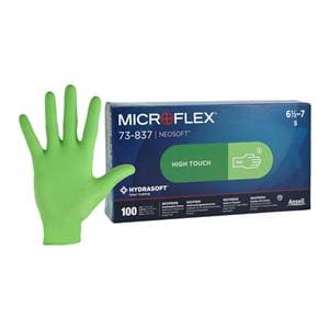 NeoSoft Neoprene Exam Gloves Small Green Non-Sterile