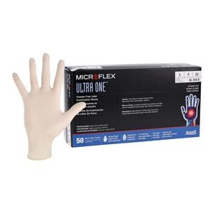 MICROFLEX Ultra One Exam Gloves Small Extended Natural Non-Sterile