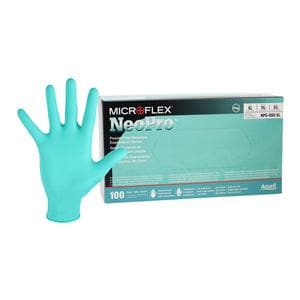 MICROFLEX NeoPro Neoprene Exam Gloves X-Large Standard Green Non-Sterile