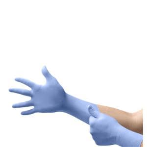 MICROFLEX FreeForm EC Nitrile Exam Gloves 2X-Large Extended Blue Non-Sterile