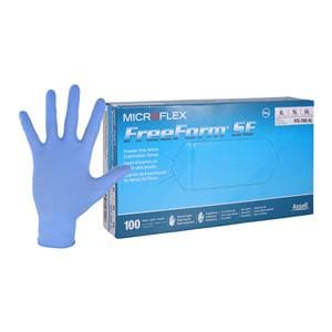 MICROFLEX FreeForm SE Nitrile Exam Gloves X-Large Standard Blue Non-Sterile